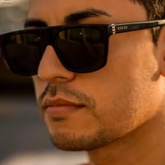 New Authentic Gucci GG0450S 003 57 Men's Sunglasses - Picture 3 of 14